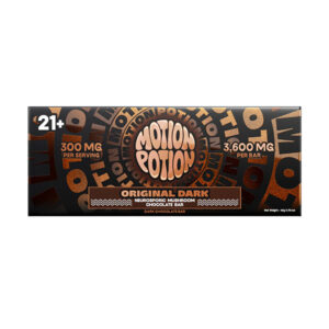 motion potion mushroom chocolate bar 3600mg original dark