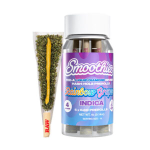 smoothies thca mini hash holes 5ct rainbow grapes2