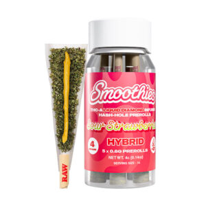 smoothies thca mini hash holes 5ct sour strawberries2