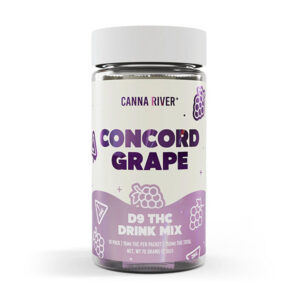 canna river d9 drink mix 15mg 10ct concord grape