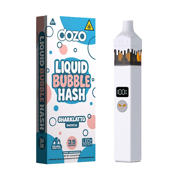 Dozo Liquid Bubble Hash Disposable | 3.5g | Delta 8 Resellers
