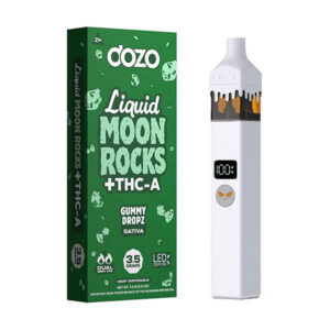 dozo thca liquid moon rocks disposable 3500mg gummy dropz