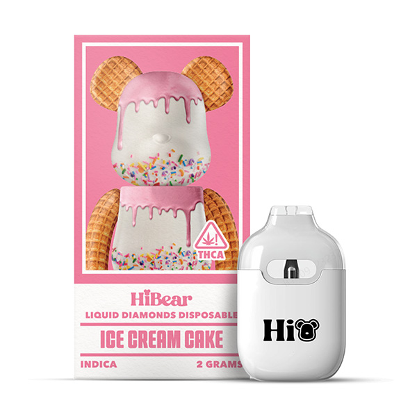 HiBear Liquid Diamonds Disposable | 2g | Delta 8 Resellers