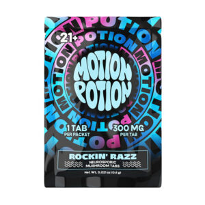 motion potion mushroom tablets 300mg 1ct rockin razz