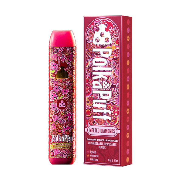 polk a dot polk a pen thca 2g disposable dragonfruit lemonade