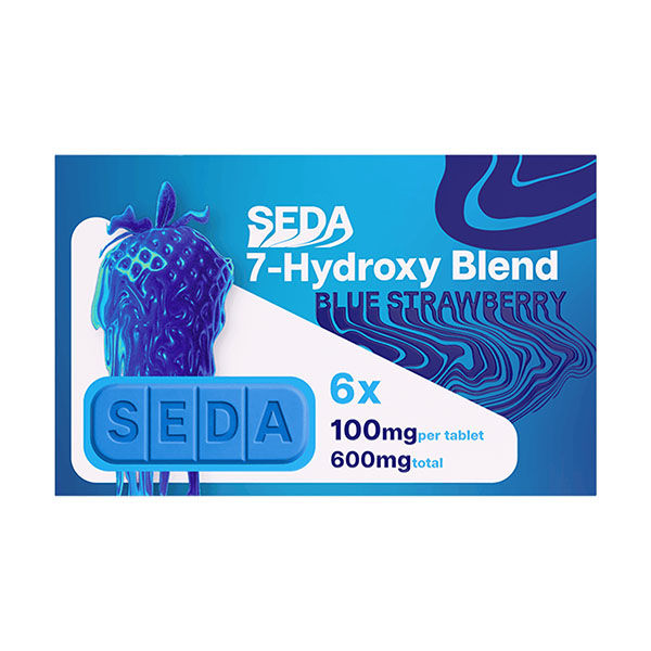 seda 7 hydroxy tablets 100mg 6ct blue strawberry