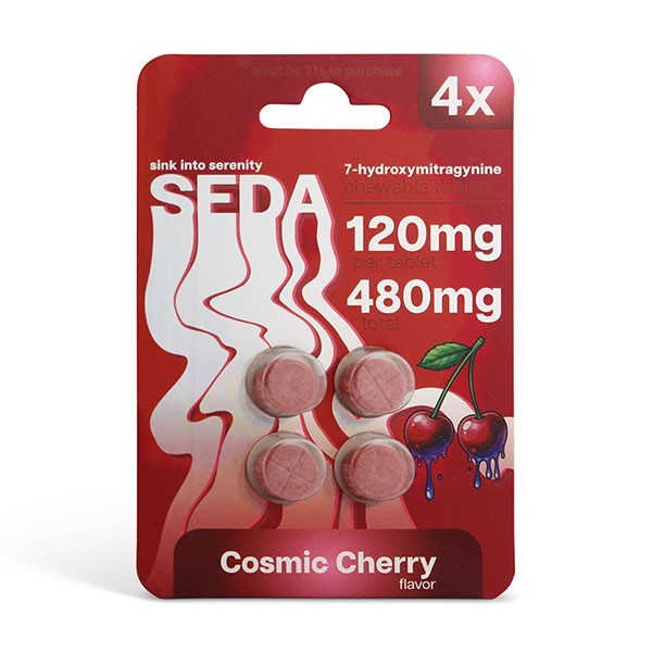 seda 7 hydroxy tablets 120mg 4ct cosmic cherry