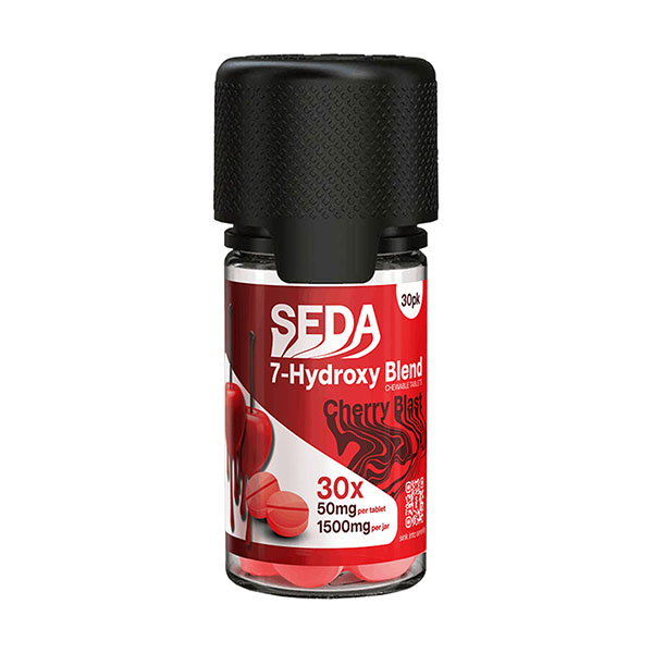 seda 7 hydroxy tablets 50mg 30ct cherry blast