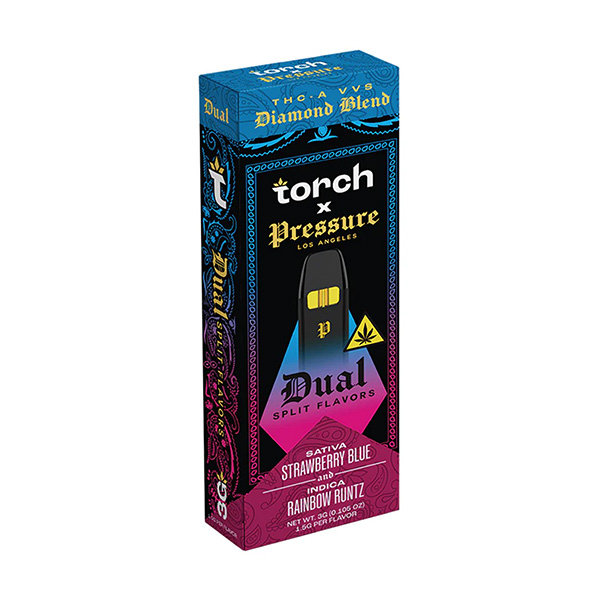 Torch x Pressure Dual Flavor Disposable | 3g | Delta 8 Resellers
