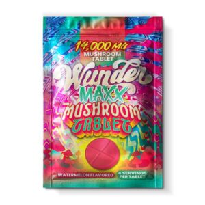 wunder maxx mushroom tablet 1ct watermelon