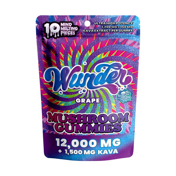wunder mushroom gummies 10ct grape