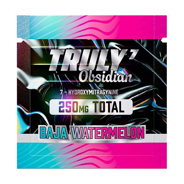 truly7 obsidian 7 hydroxy tablets 250mg 2ct baja watermelon
