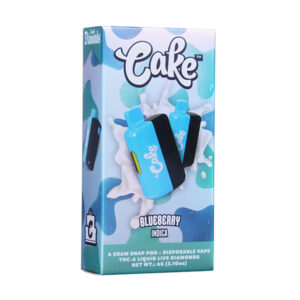 cake thca live diamonds 6g snap pod disposable blueberry