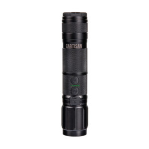 cartisan high beam 510 battery flashlight black