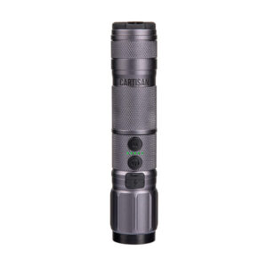 cartisan high beam 510 battery flashlight charcoal