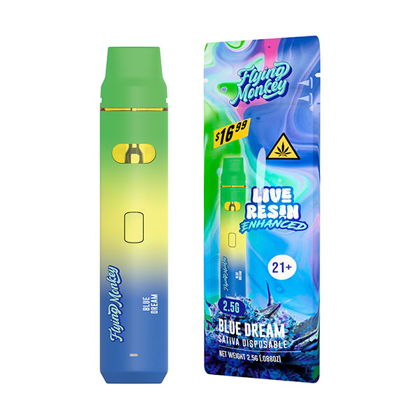 Flying Monkey Live Resin Blend Disposable | 2.5g
