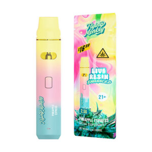 flying monkey live resin enhanced 2.5g disposable pineapple express