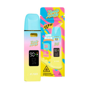 flying monkey live resin enhanced 3g disposable atl peach