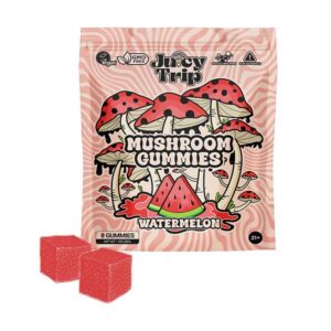 juicy trip mushroom gummies 8ct watermelon