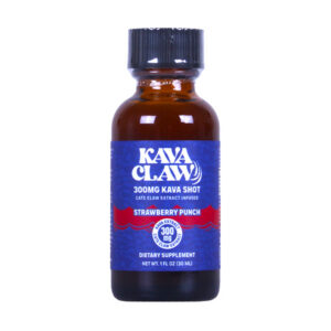 kava claw kava shot 300mg strawberry punch