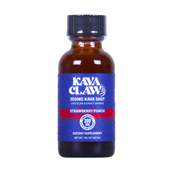 kava claw kava shot 300mg strawberry punch
