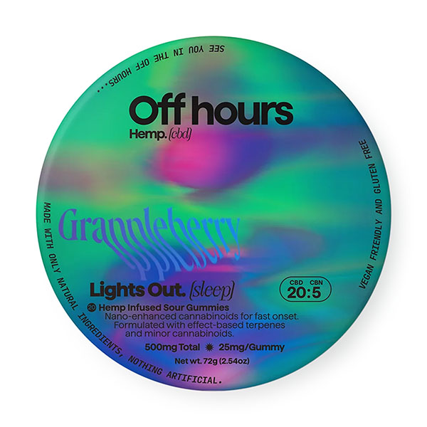 off hours gummies lights out sleep grappleberry
