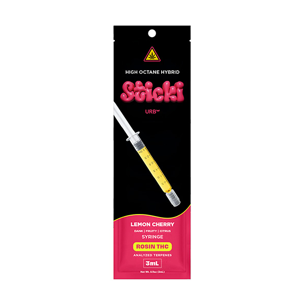 urb sticki 3ml syringe lemon cherry