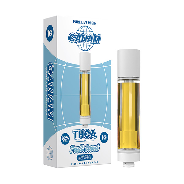 canam thca 1g cartridge fruit creme