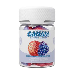 canam thca 5000mg 5ct gummies lychee razz