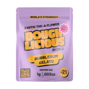 doughlicious thca 1g flower bubblegum gelato