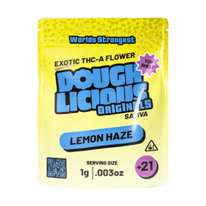 doughlicious thca 1g flower lemon haze