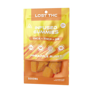 lost thc thca gummies 500mg 10ct pineapple burst