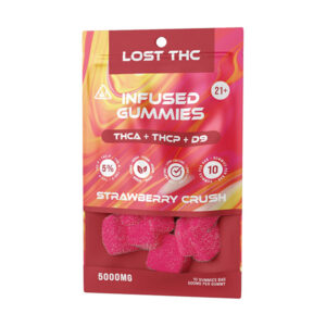 lost thc thca gummies 500mg 10ct strawberry crush