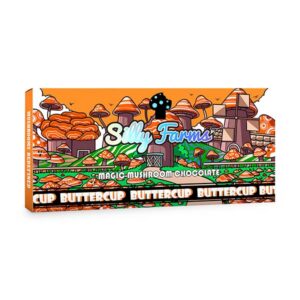 silly farms 7g mushroom chcoclate bar buttercup