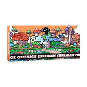 silly farms 7g mushroom chcoclate bar cinnamagic