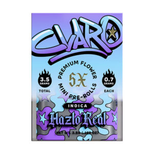 claro mini pre rolls 3.5g 5ct hazlo real