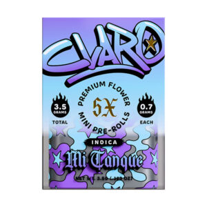 claro mini pre rolls 3.5g 5ct mi tanke