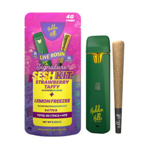 hidden hills sech kit 2g disposable 2g hash hole strawberry taffy lemon freeze sativa