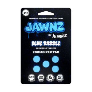 jawnz homiez kratom tablets 200mg 5ct bluerazzle
