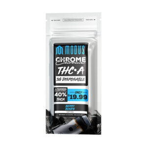 modus chrome thca 3g disposable berry bonds