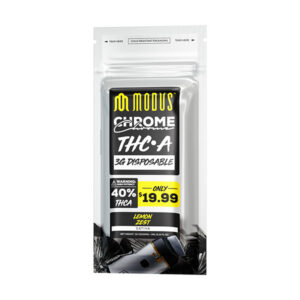 modus chrome thca 3g disposable lemon zest
