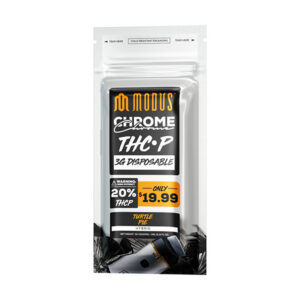 modus chrome thcp 3g disposable turtle pie