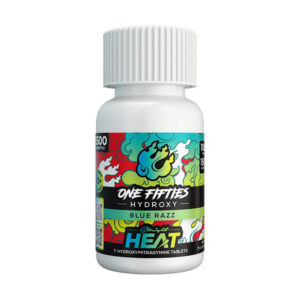 straight heat one fifties 7oh tablets 1500mg 10ct blue razz