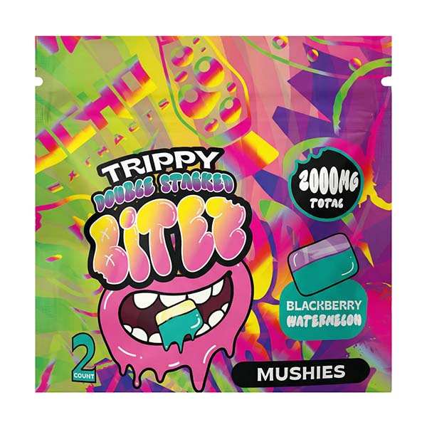 trippy ouble stacked bitez 2ct 2ct blackberry watermelon