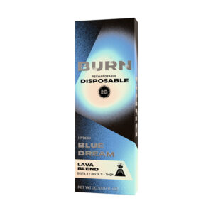 burn hemp lava blend disposable 2g blue dream