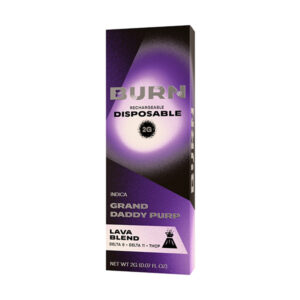 burn hemp lava blend disposable 2g gdp