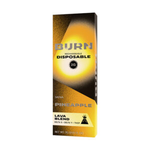 burn hemp lava blend disposable 2g pineapple