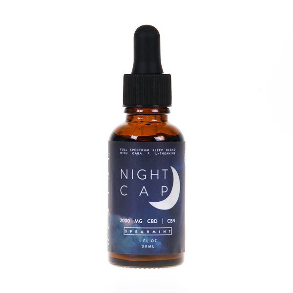 CBD oil benefits shown by a CBD oil product.