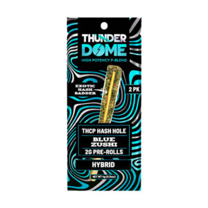 dome wrecker thunder dome thcp hash holes 2g 2ct bluezushi