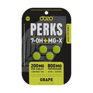 dozo perks 7oh mg x 800mg 4ct tablets grape